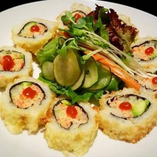 Spicy Shrimp & Crab Hand Roll
