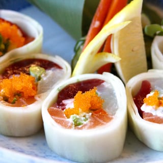 CUCUMBER SASHIMI ROLL