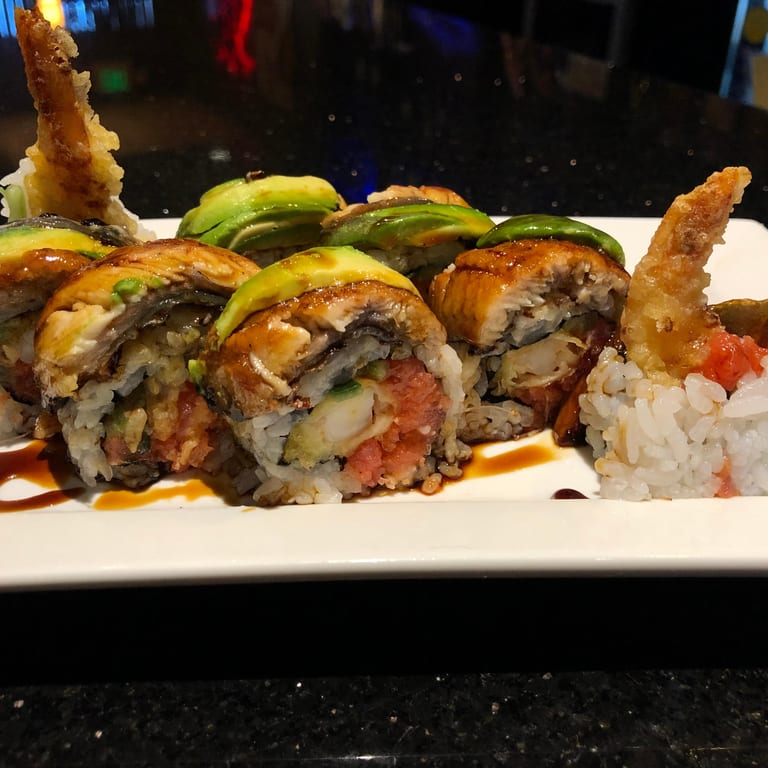 Indulge in Our Dragon Roll