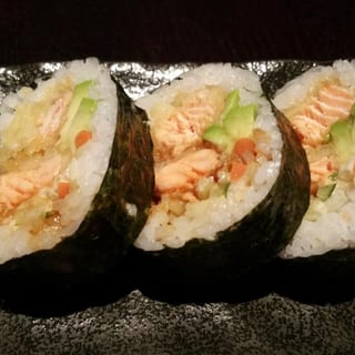 Salmon Tempura Cut Roll